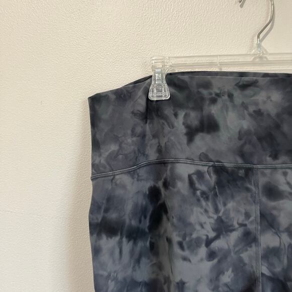 Lululemon Wunder Under High Rise Luxtreme Leggings 20 Marble Wash Titanium - Picture 5 of 8